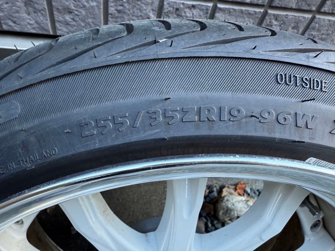 ワークシュバート 19インチ 10.5J 11.5J 78000→67000