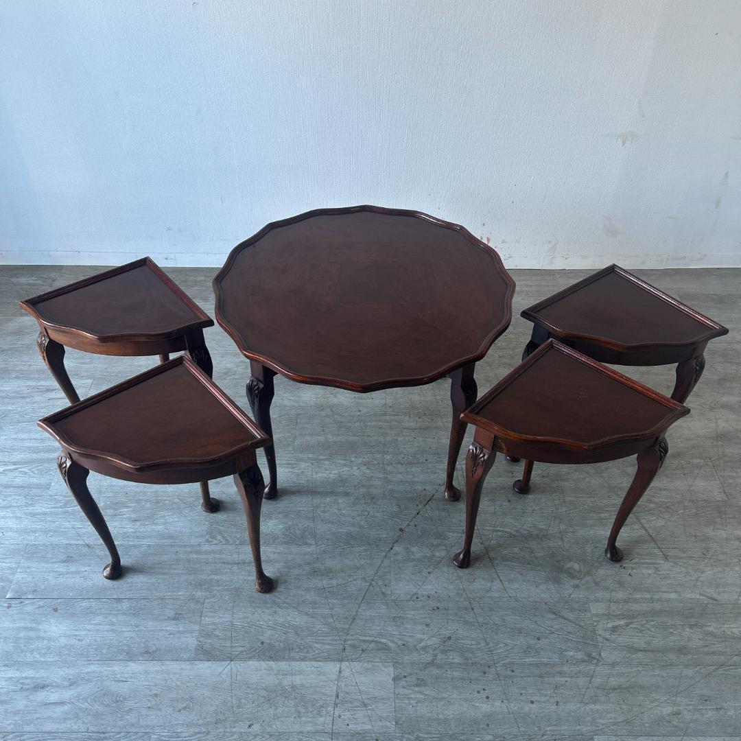 イギリス アンティーク家具 ネストテーブル 1930年頃 947A