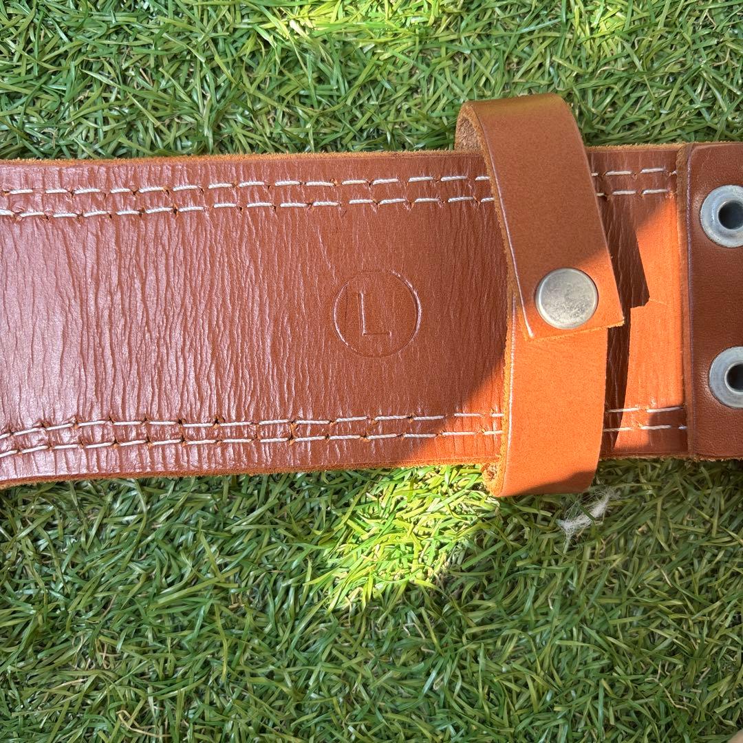 【美品】GOLD'S GYM トレーニングパワーベルトL