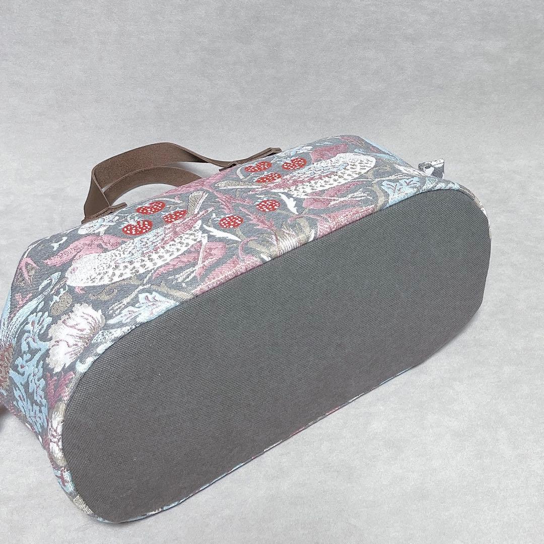 ハンドメイド　William Morris ボストンバッグ⑅︎◡̈︎*