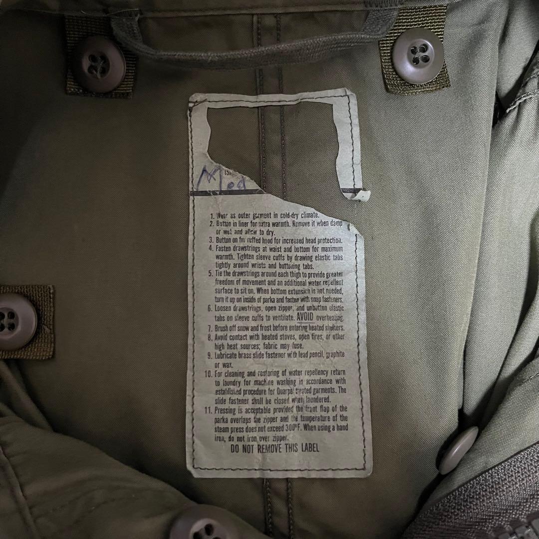 w*o様 レア物　80's us army m-65 モッズコート vintag