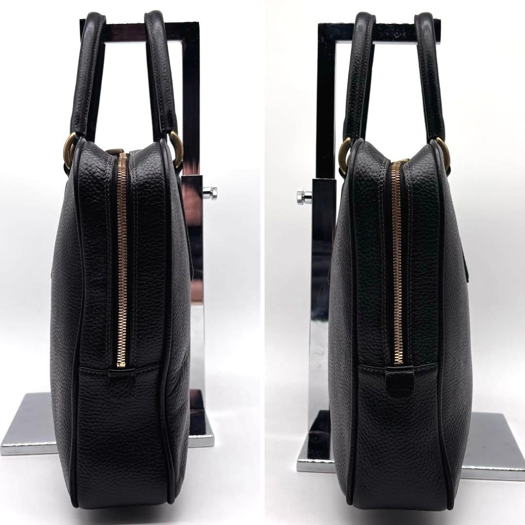 トフアンドロードストーン　Vブリーフ　ビジネスバッグ　A4可　レザー