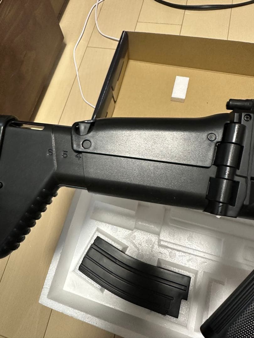 XXXスカーライトCQCブラック 電動ガン ボーイズHG スコープセット