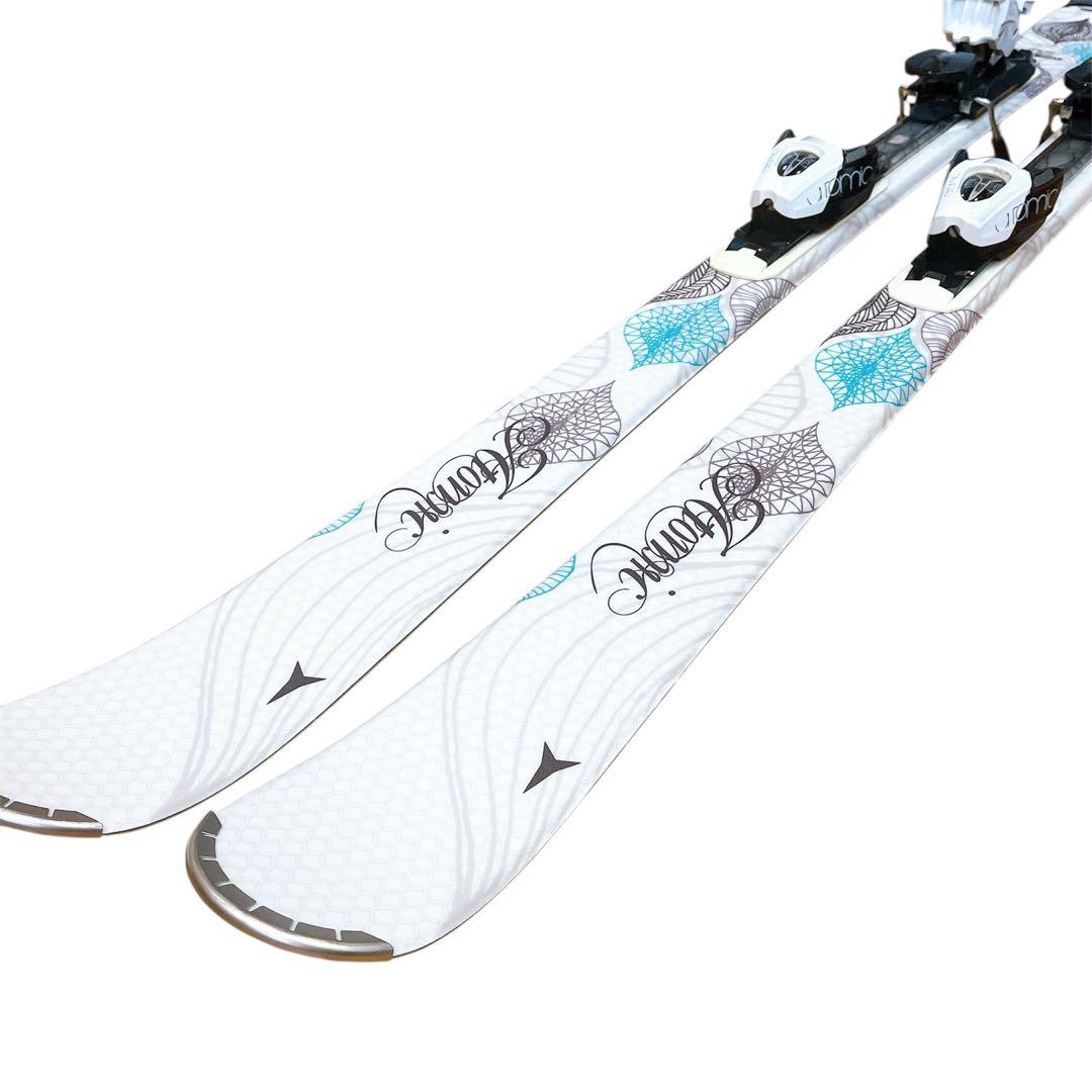 Atomic アトミック スキー板 レディース ホワイト　ソフトケース付き