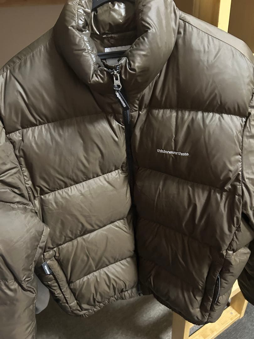 thisisneverthatダウンジャケット フルジップ　Mサイズ