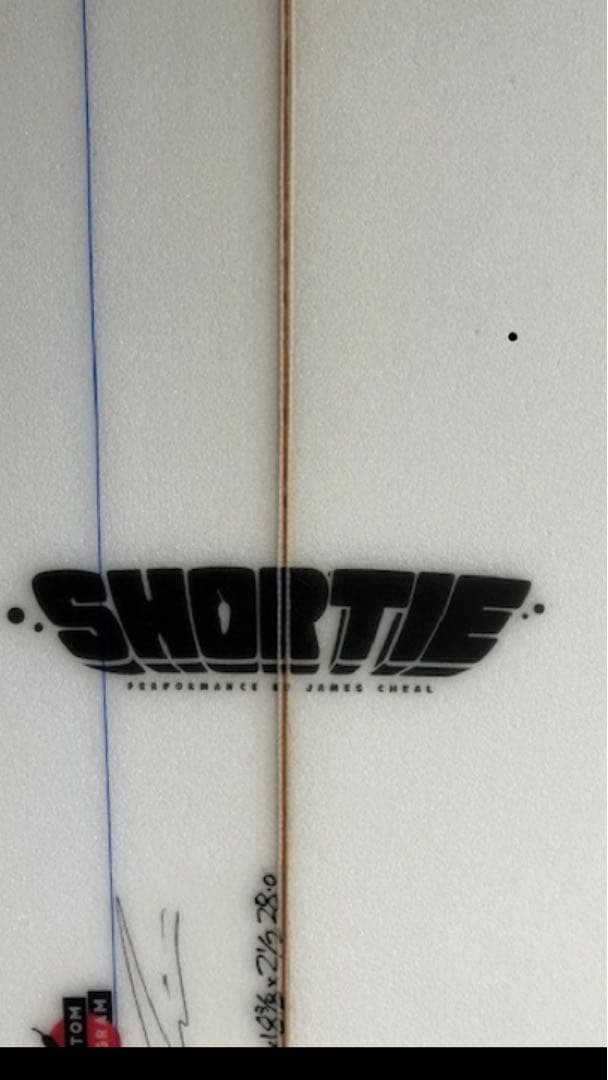 SHORTIE ショートボード チリ5.10ハーフ28リットル