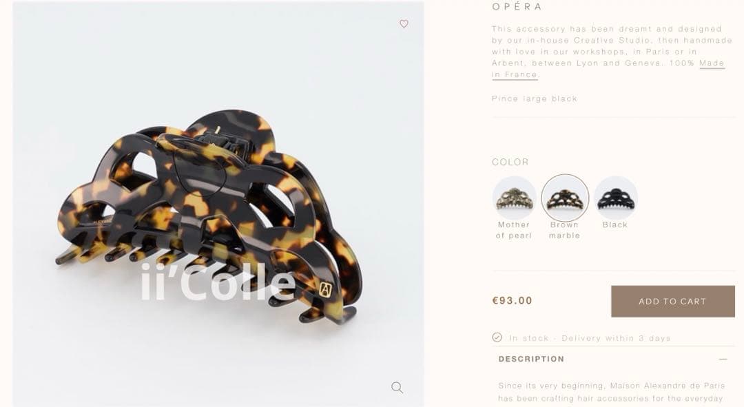 Ｌクリップ◇アレクサンドルドゥパリ