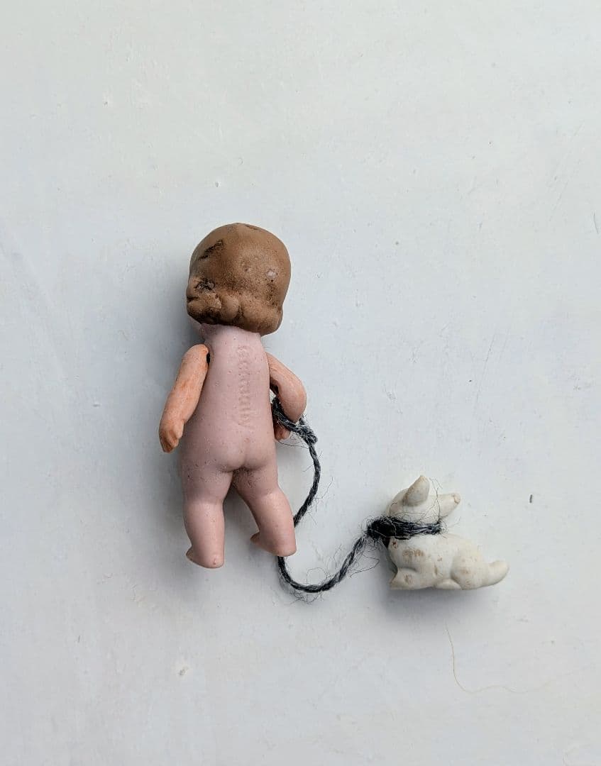 ビスクドール　アンティーク　ミニョネット