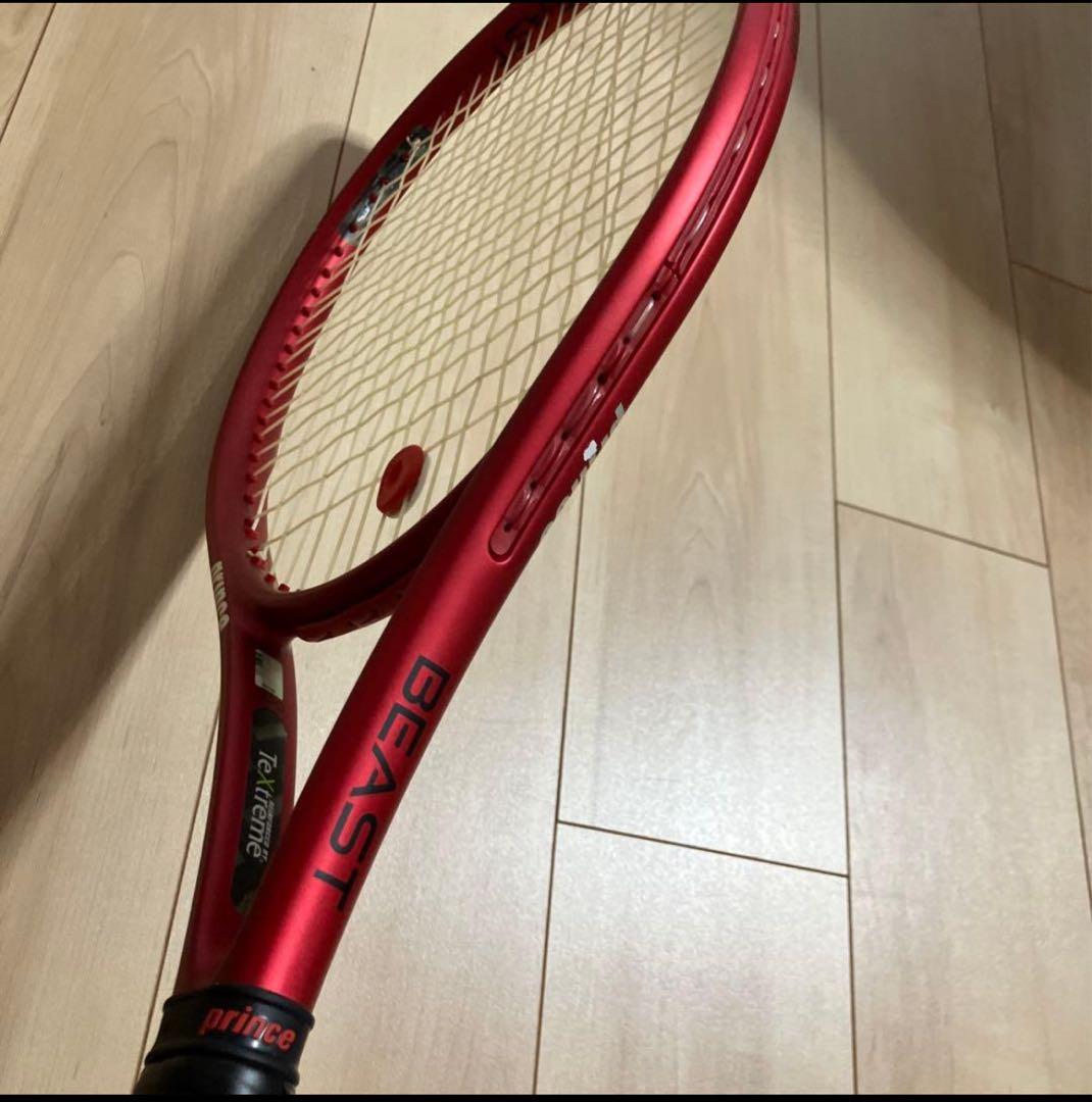 prince BEAST テニスラケット レッド