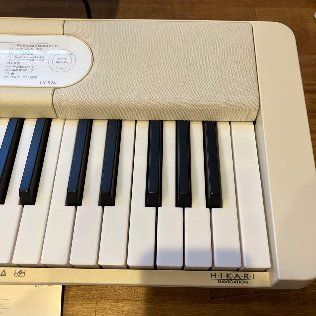 カシオ Casiotone 電子ピアノ LK-526 22年製