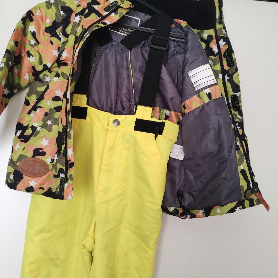 子供用スノーボードウェア 迷彩柄