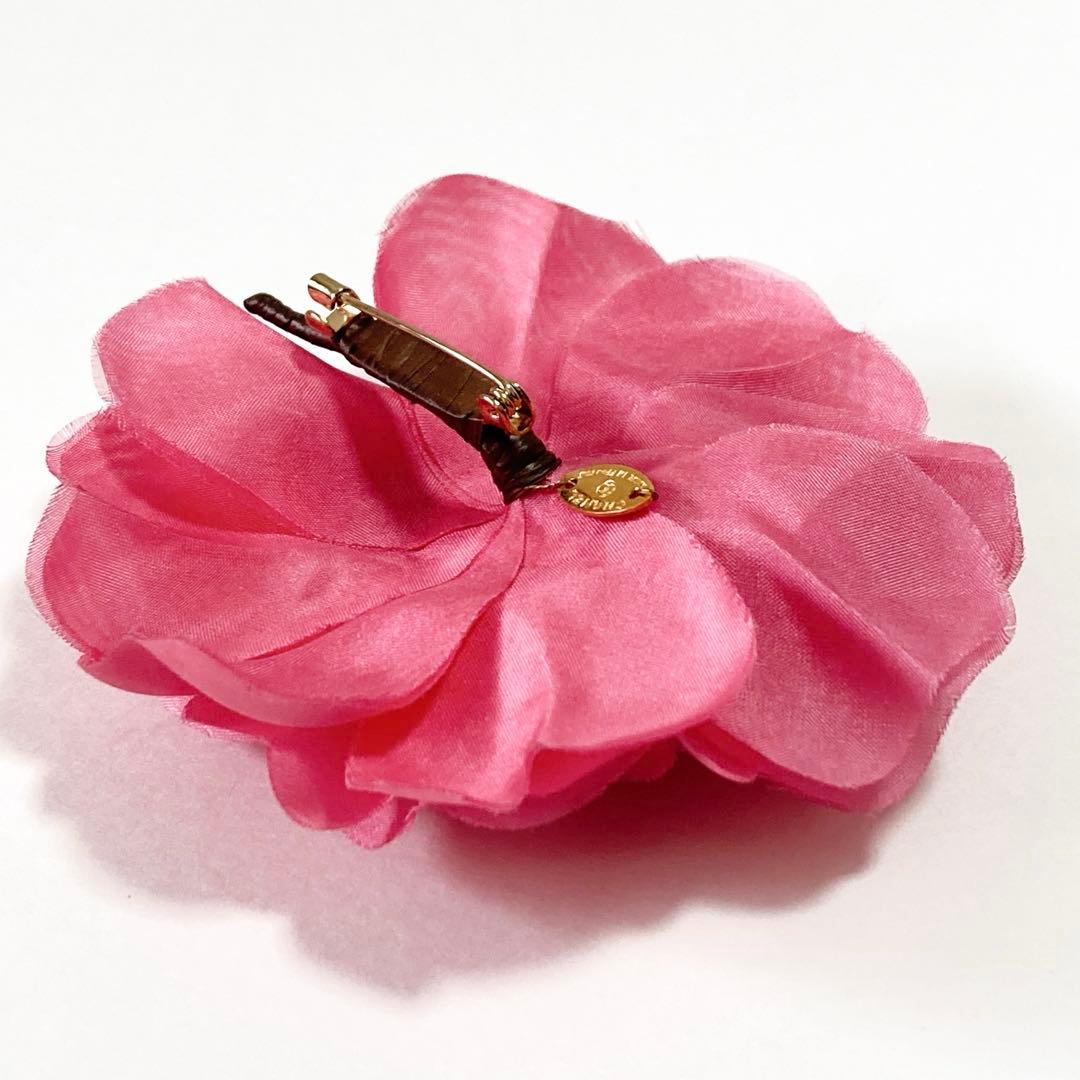 CHANEL カメリア コサージュ ブローチ フラワー O2510008