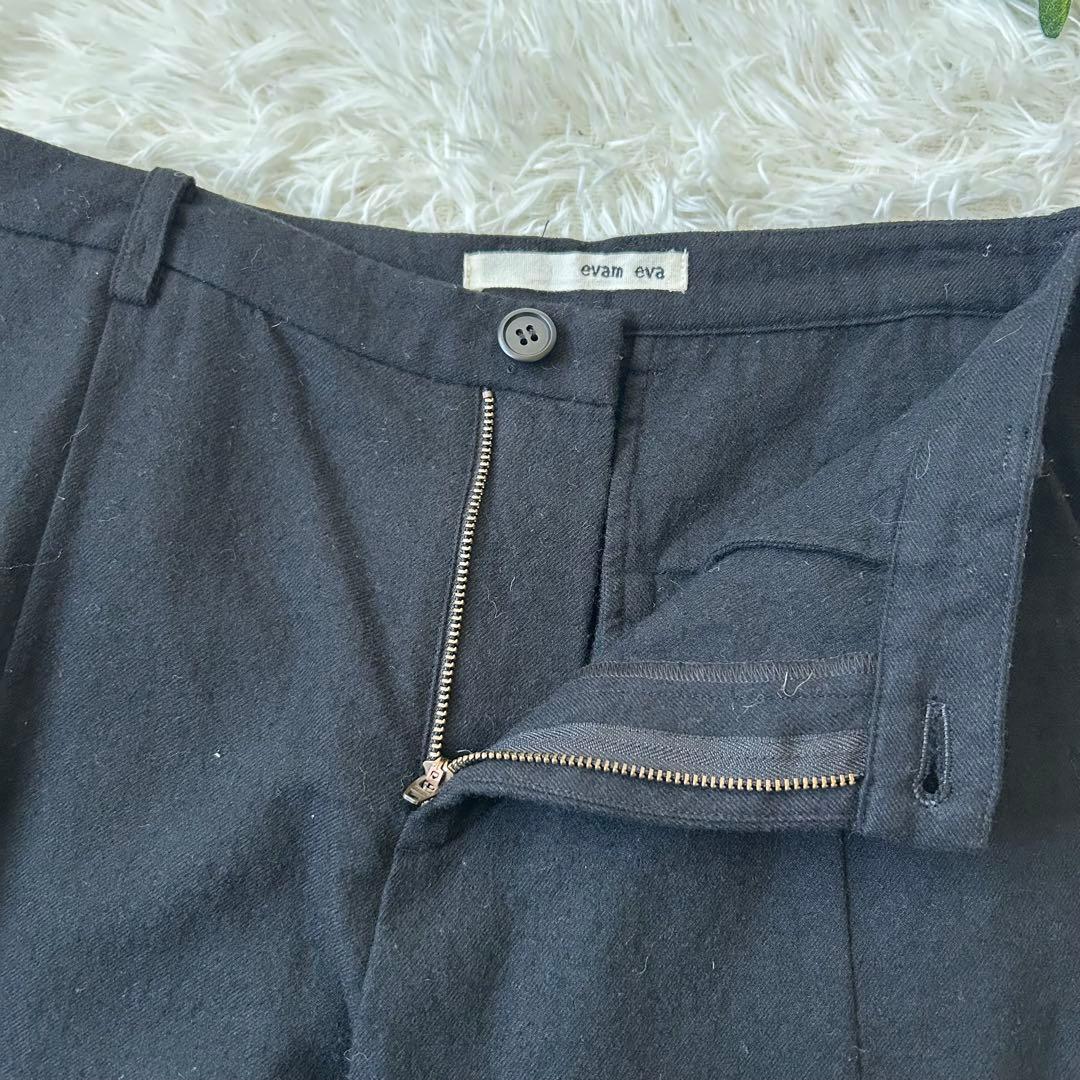 パンツ evameva Cotton wool twill pants
