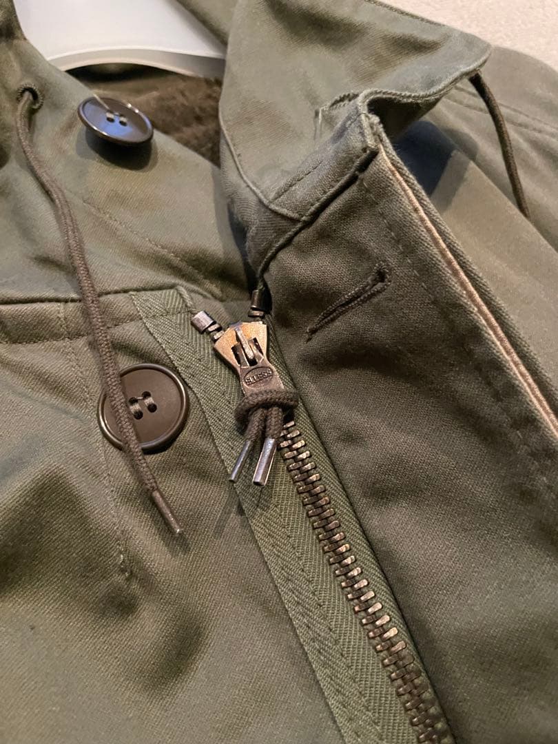 フランス軍 M-64モッズコート ライナー付き