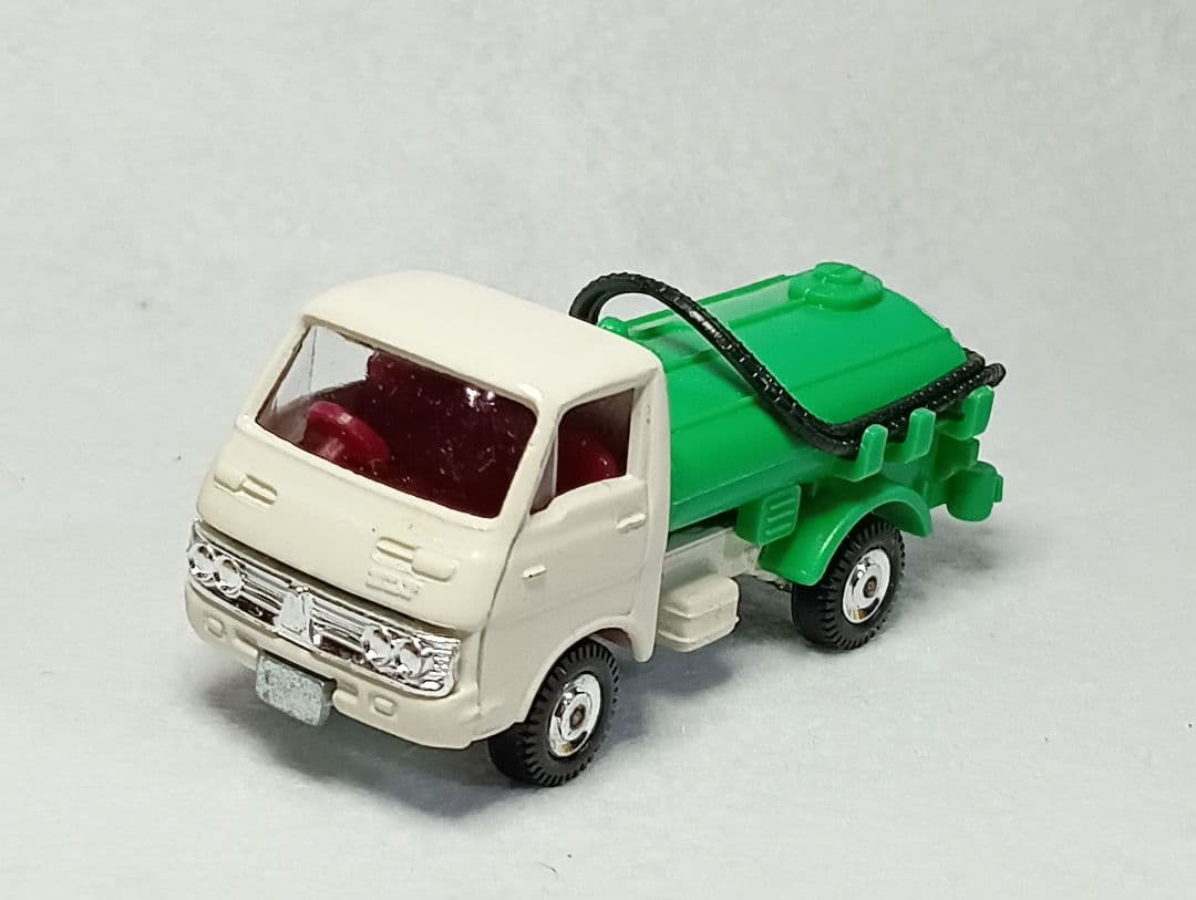 黒箱 トミカ いすゞエルフ バキュームカー 箱有 当時物