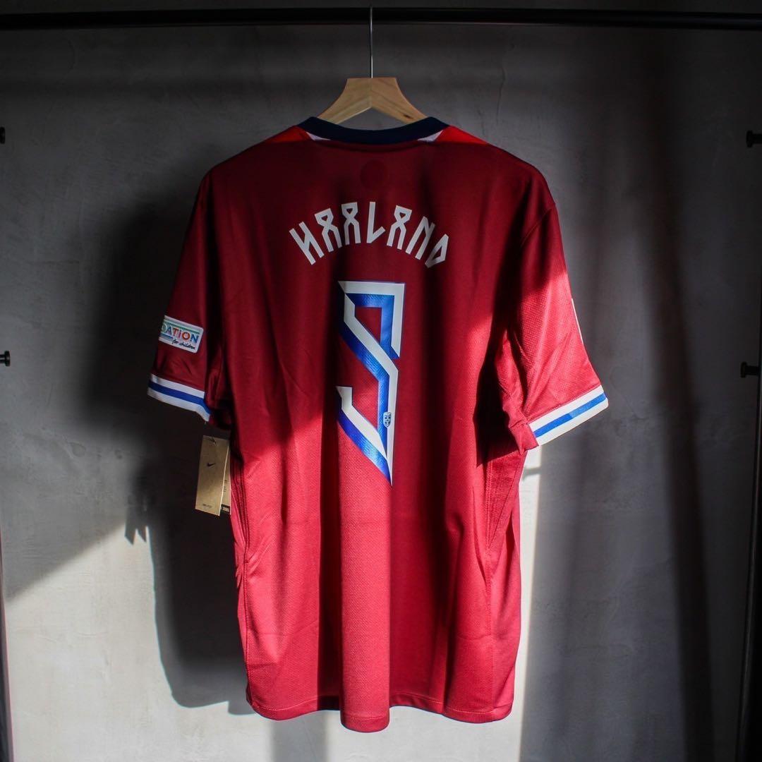 ナイキ ノルウェー代表 24-25 ユニフォーム ホーム ハーランド 正規品 L
