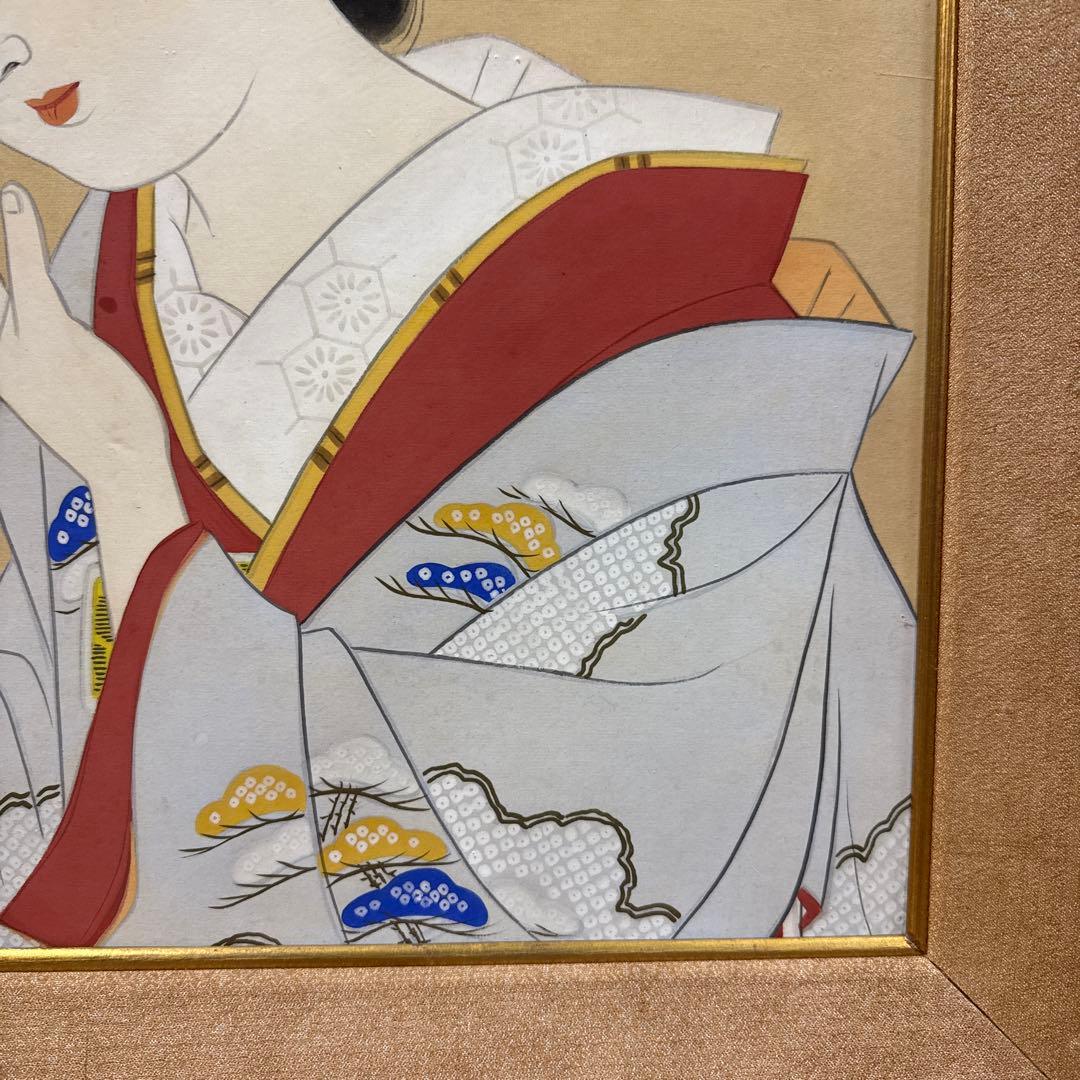 日本画 女性の肖像画