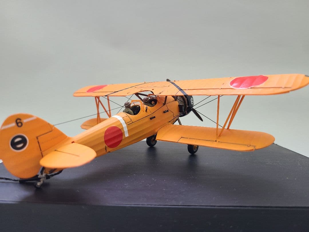 九五式一型乙中間練習機(赤とんぼ) リアルモーターライズ ニチモ1/48完成品