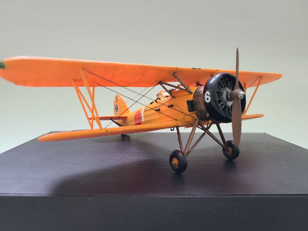 九五式一型乙中間練習機(赤とんぼ) リアルモーターライズ ニチモ1/48完成品