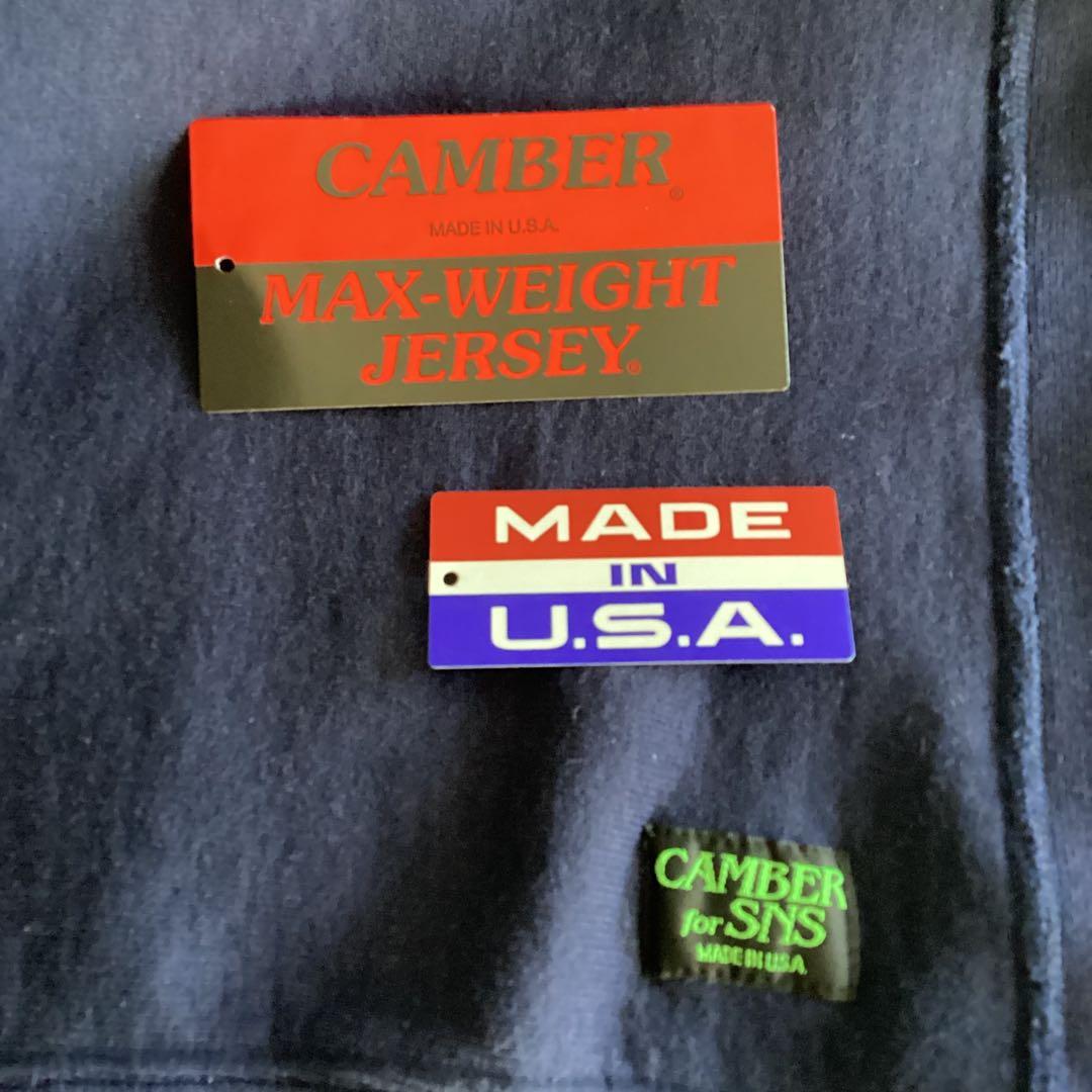 CAMBER キャンバー　クロスニット　12oz クルーネックスウェット　M