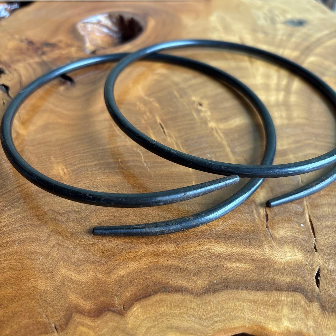 金工師 木村清五郎 鎖道具 釜鐶 鎖 弦 三点揃 共箱 茶道具