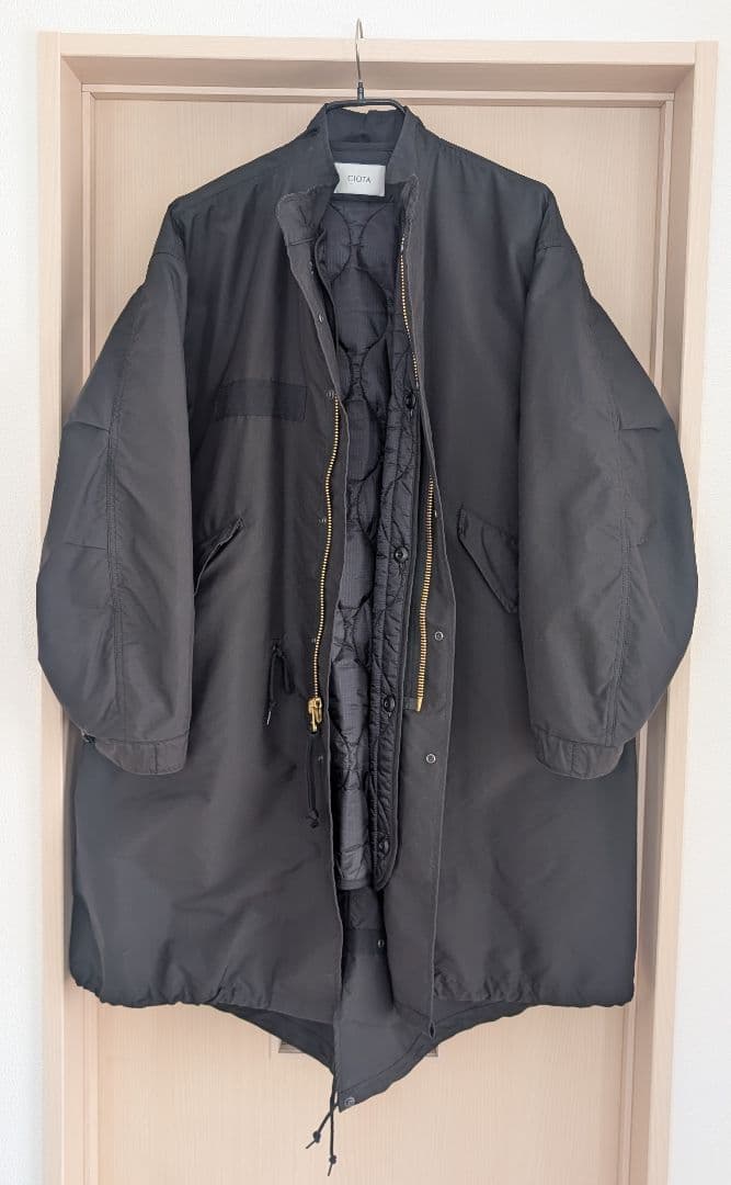 S*.様 【美品】CIOTA M-65 Fishtail Parka/ブラック/