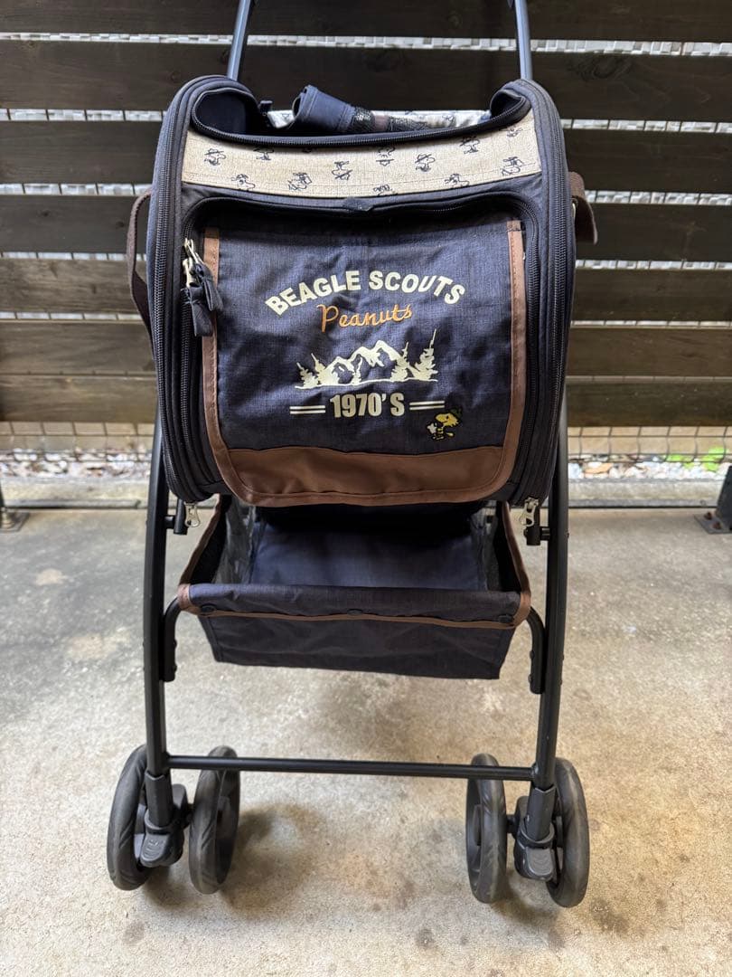 PEANUTS スヌーピー ペットカート
