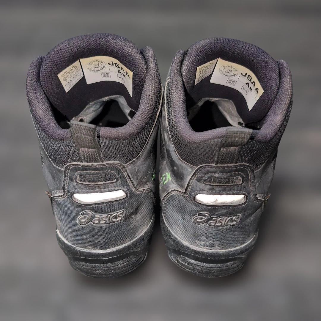 アシックス安全靴 ＣＰ６０４ Ｇ-ＴＸ ＢＯＡ ブラックＸガンメタルCP 604