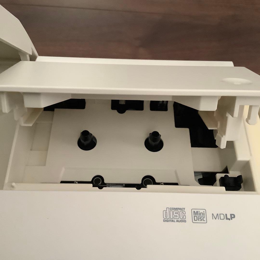 ビクター CD/MDラジカセ Clavia RC-L1MD-W