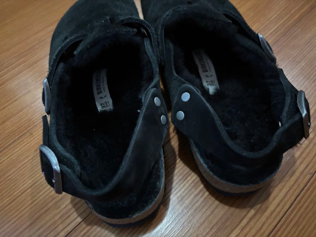 Birkenstock ブラック サボ・クロッグサンダル