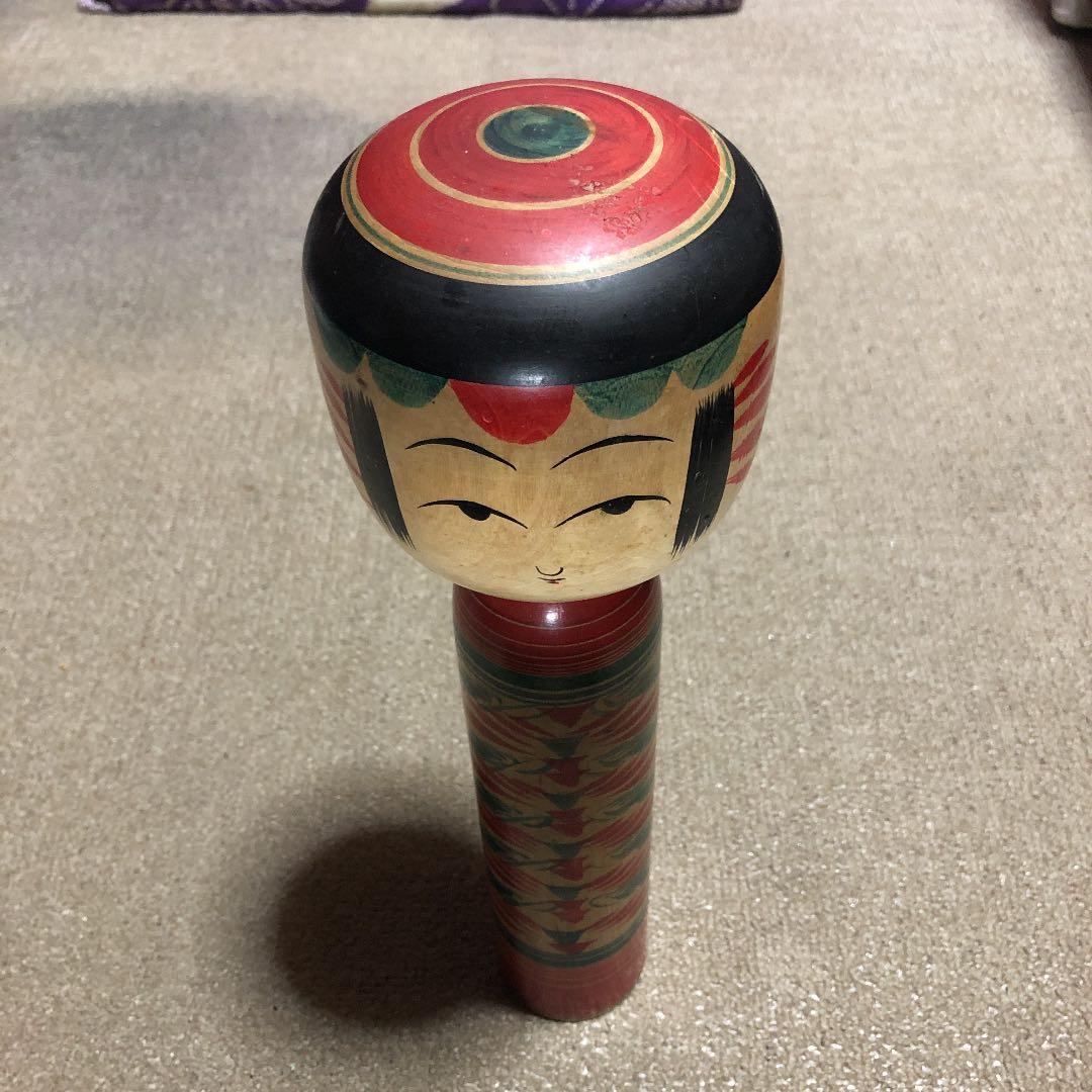 鎌田文市作のこけし