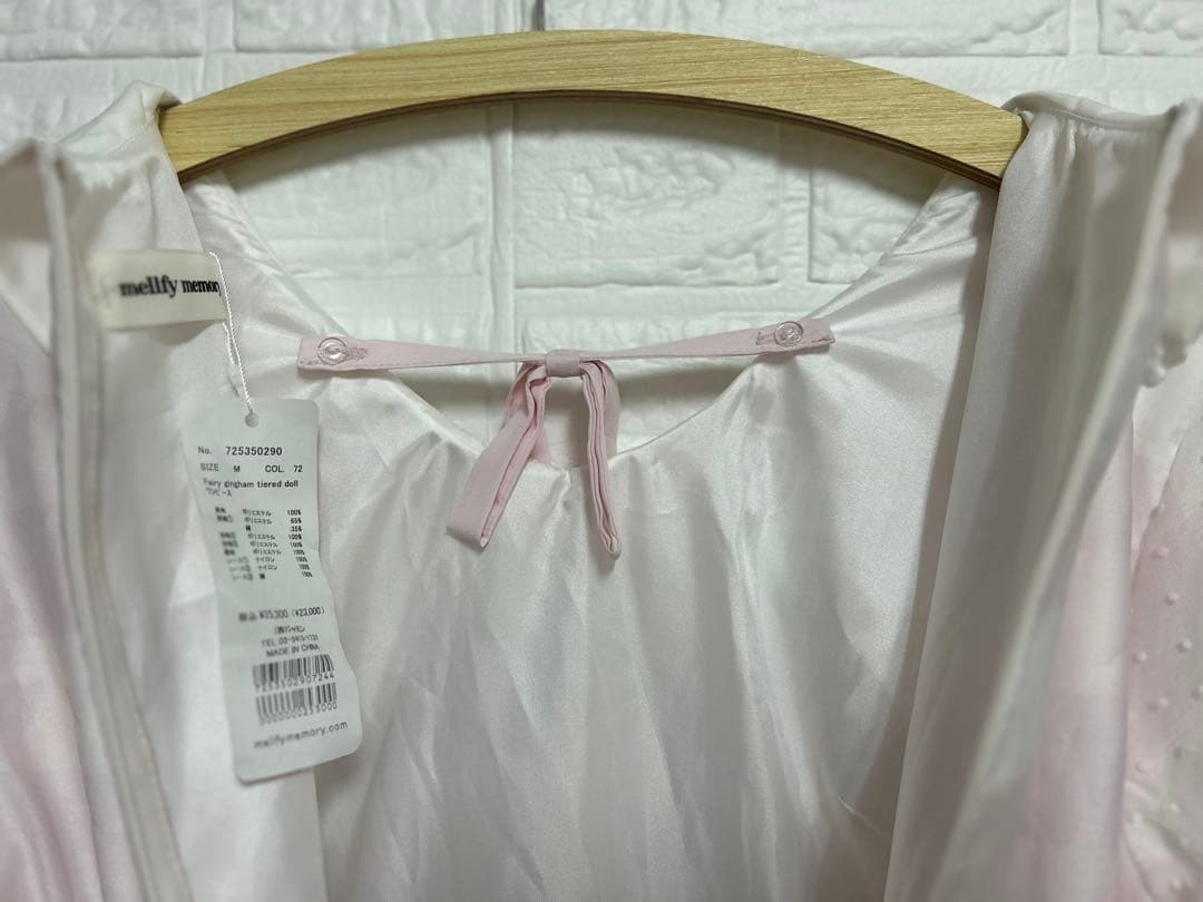 7d78 メルフィーメモリー 姫系 ワンピース ピンク M