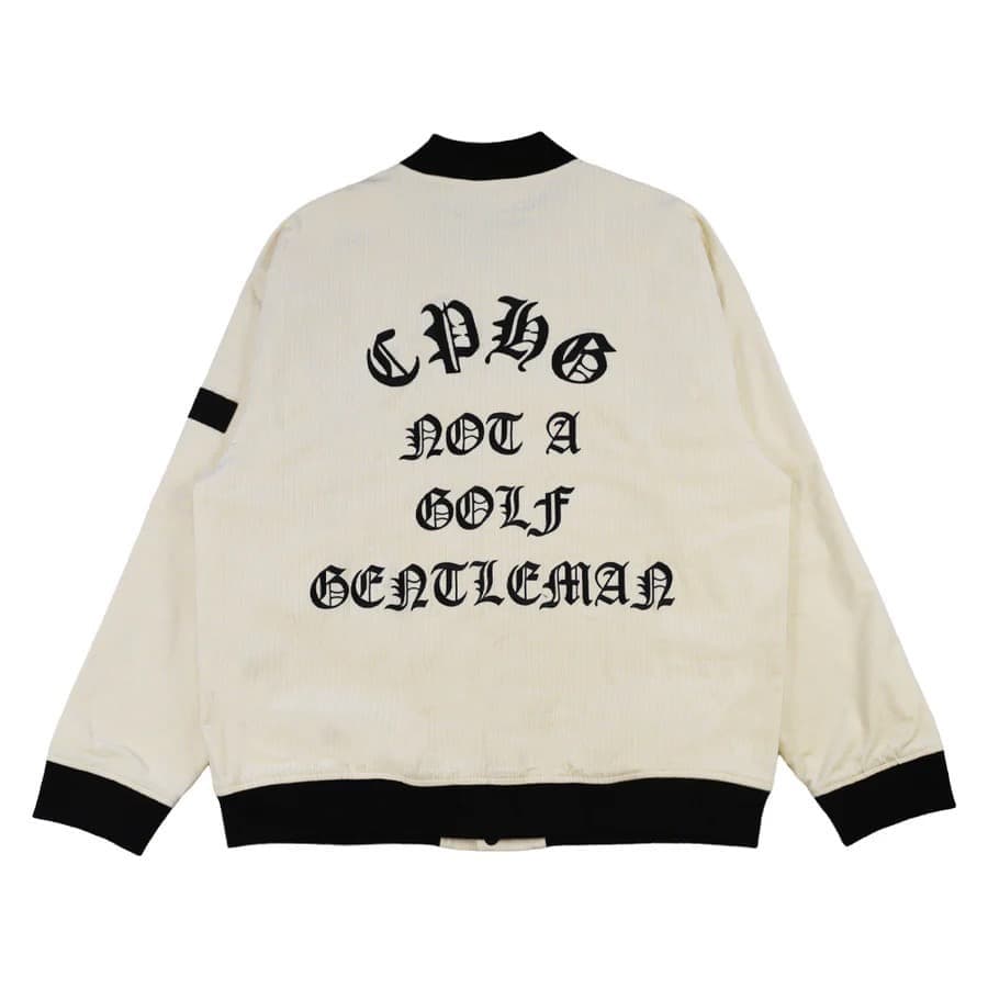 メンズウェア Captains Helm Golf STADIUM JACKET WHITE