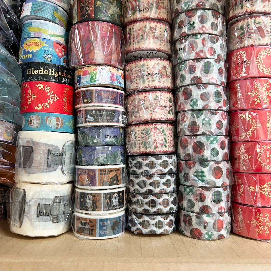 【まとめ売り】mt、100均 マスキングテープ （200個以上）