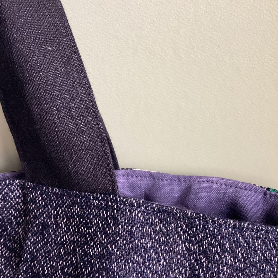 ミナペルホネン最新rosy navyトートバッグ ハンドメイド