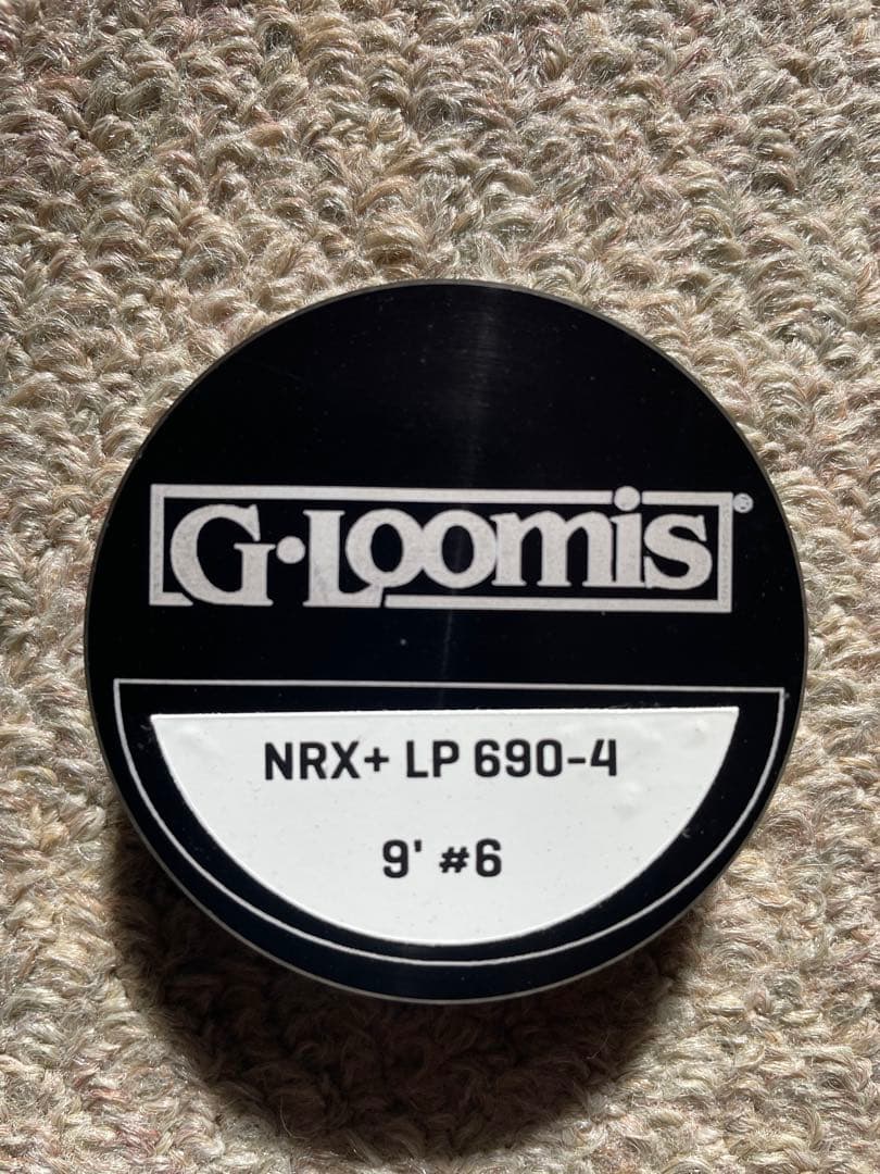 G•Loomis NRX+LP 690-4 9' ＃6 4ピース フライロッド