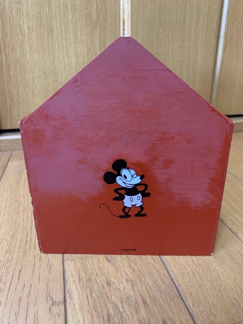 ミッキーマウス 75周年記念 木製ボックス ドリンクキャリー コカコーラコラボ