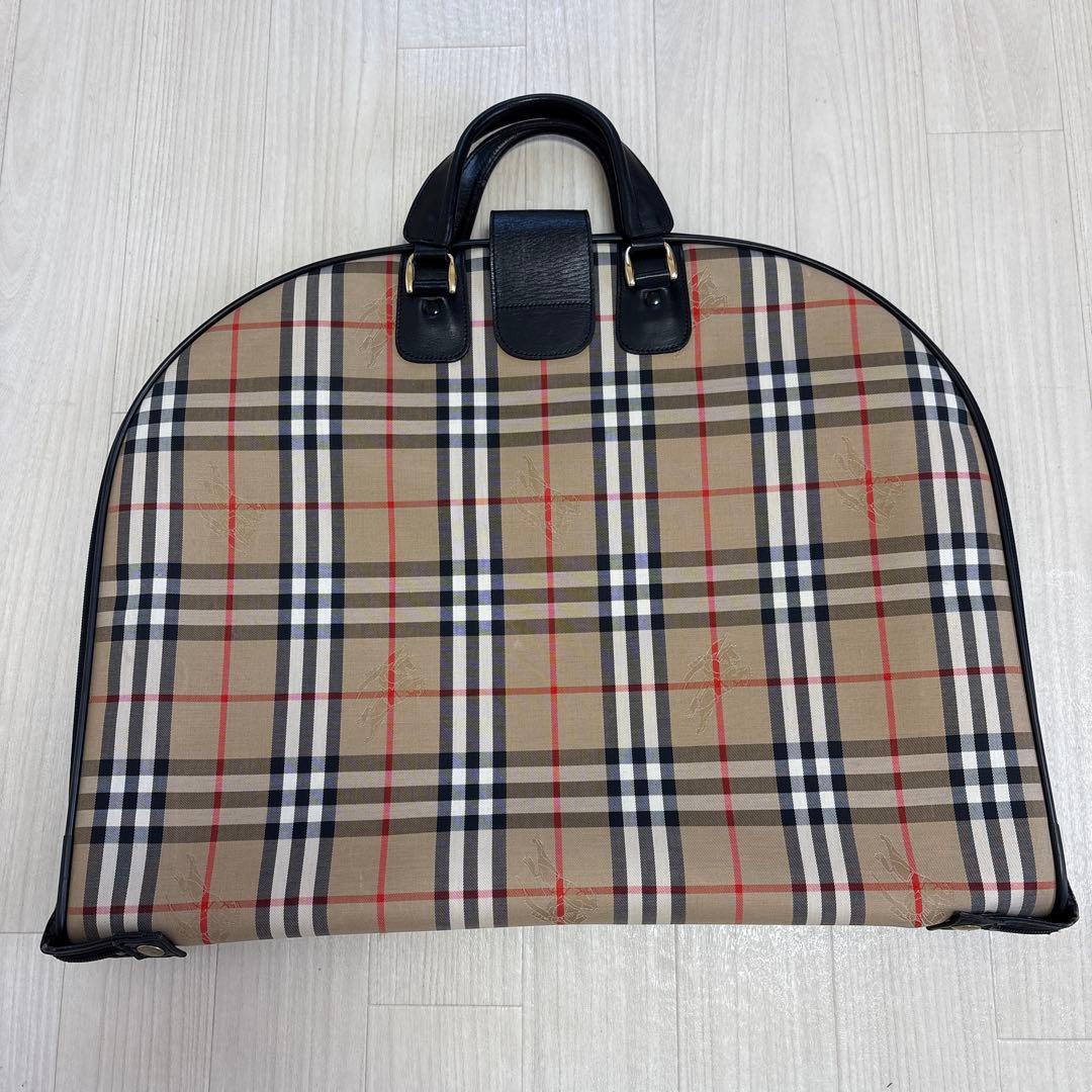 Burberrys バーバリーズ ガーメントケース スーツケース チェック
