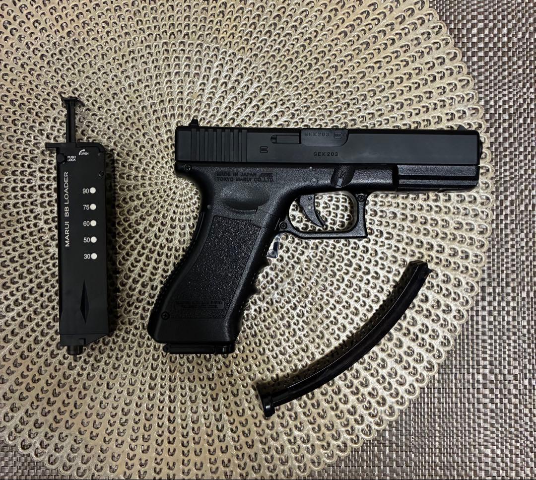 美品　東京マルイ　カスタム品　グロックG18C Glock 強化カーボンピニオン