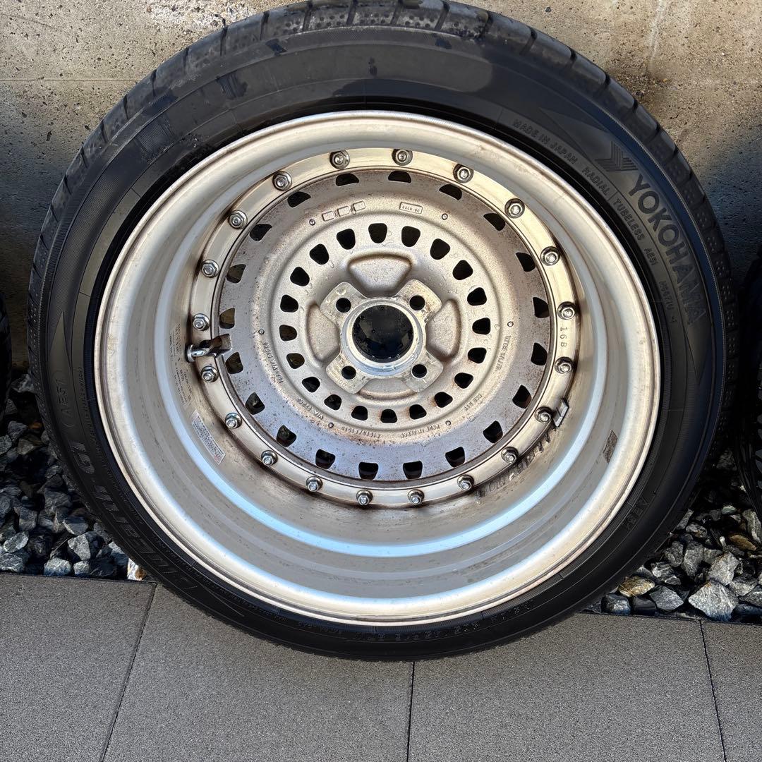 た*ん様 SSR フォーミュラエアロメッシュ　16インチホイールセット　205/