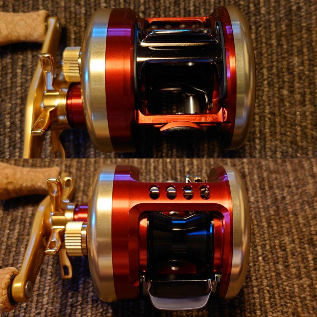 極上美品 ダイワ x アイズファクトリー 01ミリオネア ライト 103Lレッド