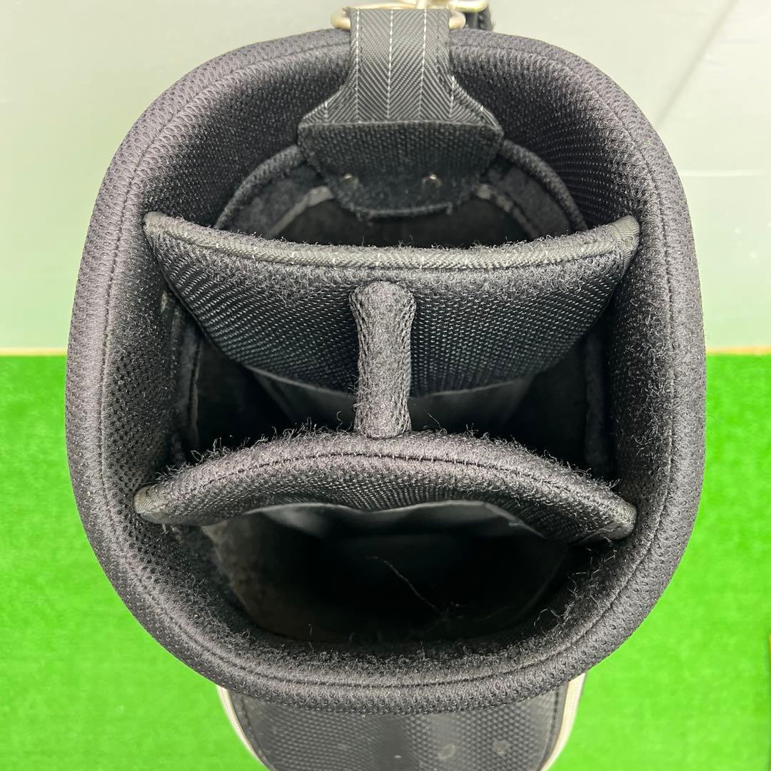 ゼクシオ　XXIO ブラック　メンズ　9インチ ゴルフバッグ　キャディバッグ