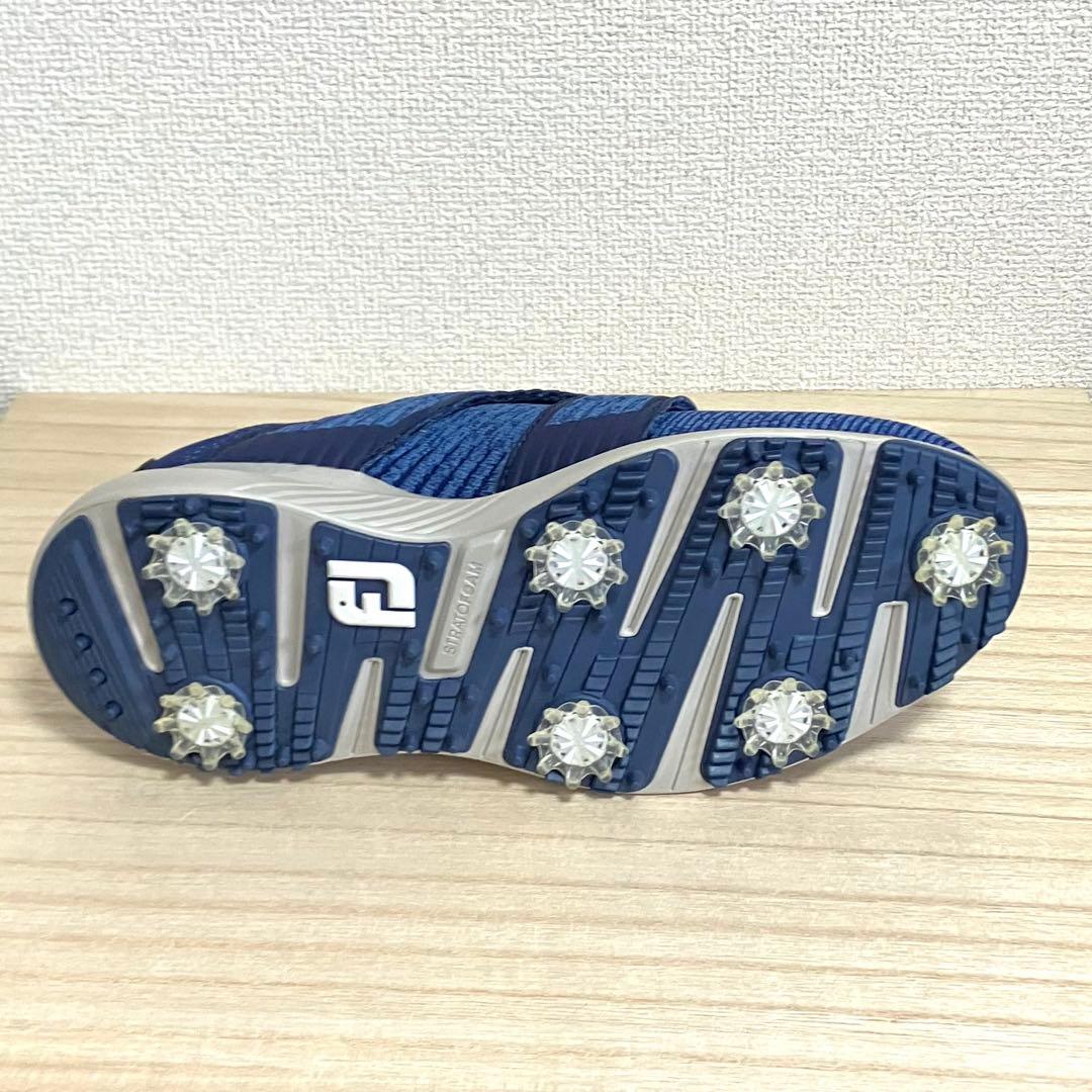 未使用品 FootJoyボア 防水ゴルフシューズ ネイビー 26cm