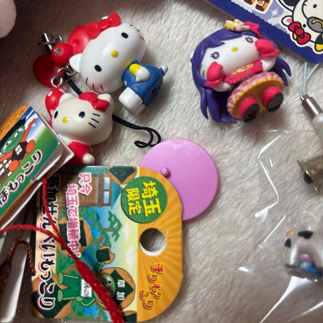 キティ　ストラップ　マスコット　沢山