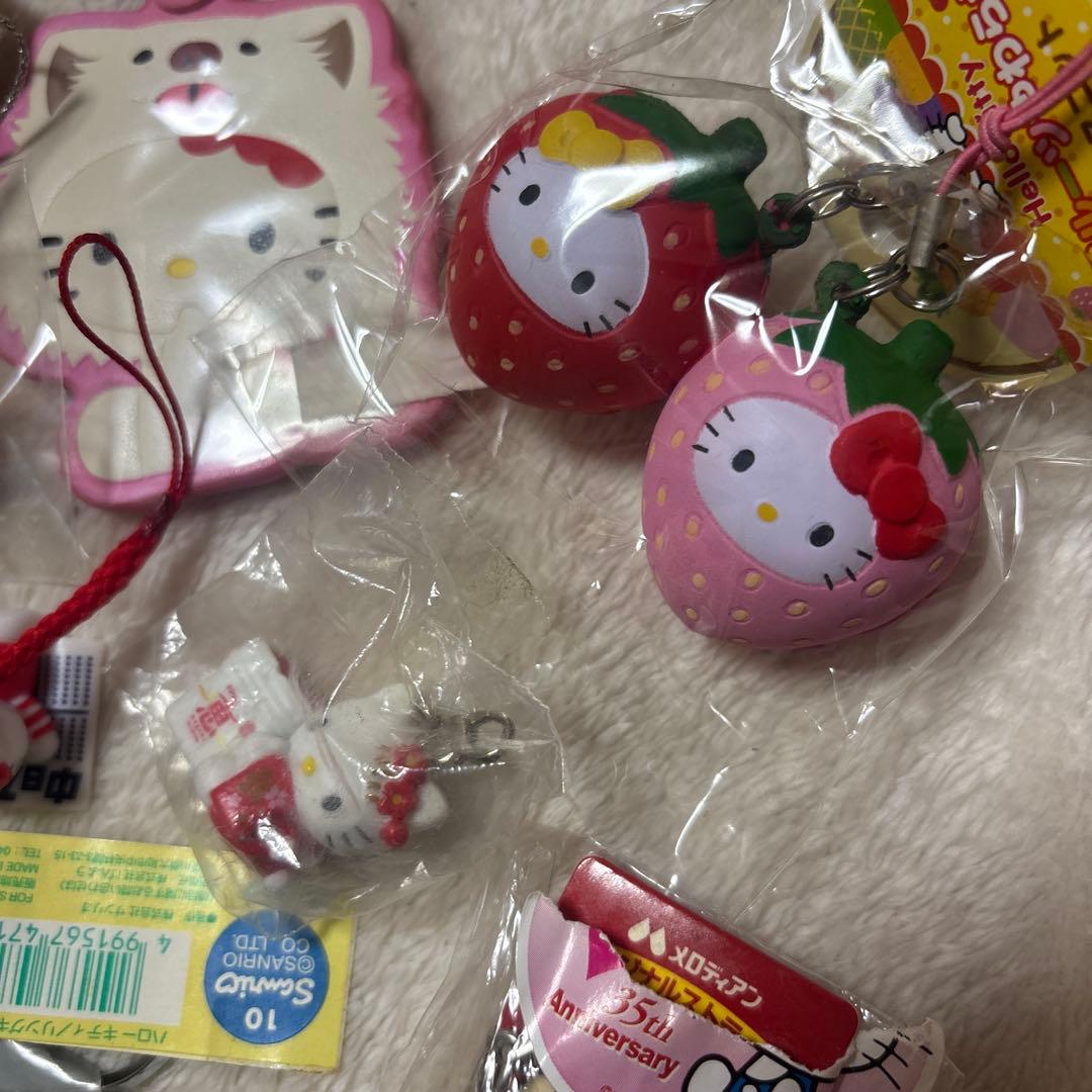 キティ　ストラップ　マスコット　沢山