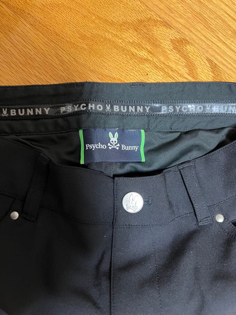 Psycho Bunny パンツ ブラック Lサイズ