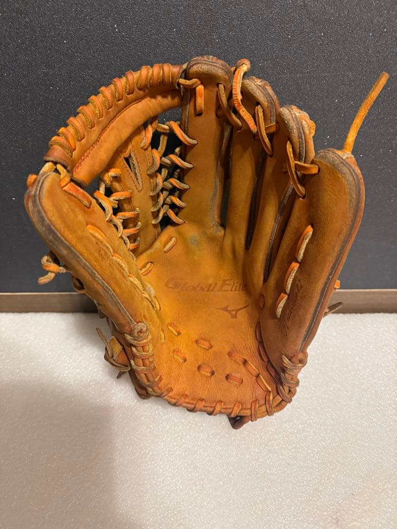 ★人気★ ミズノ グローバルエリート 一般軟式外野手用 軽量 操作性◎ 良型