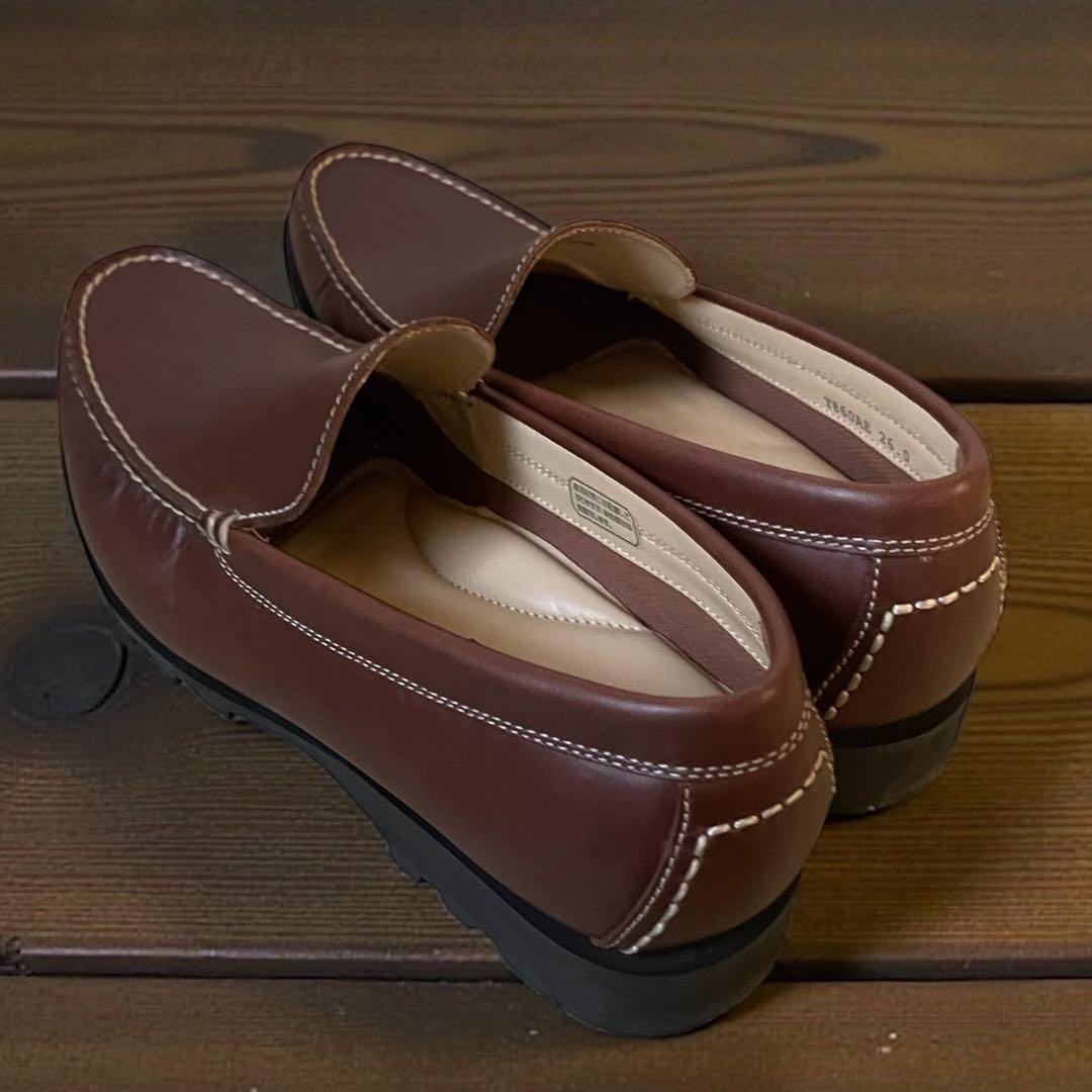 ラッキー様美品 リーガル コブラヴァンプ VIBRAM ブラウン 26cm