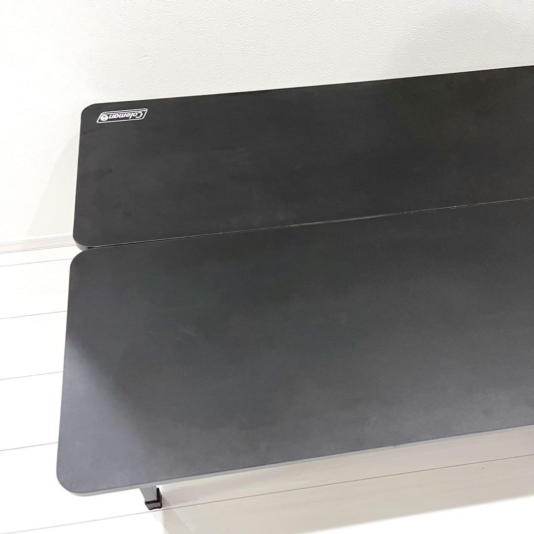 コールマン フォールディングリビングテーブル 黒 オンライン限定 アウトドア L