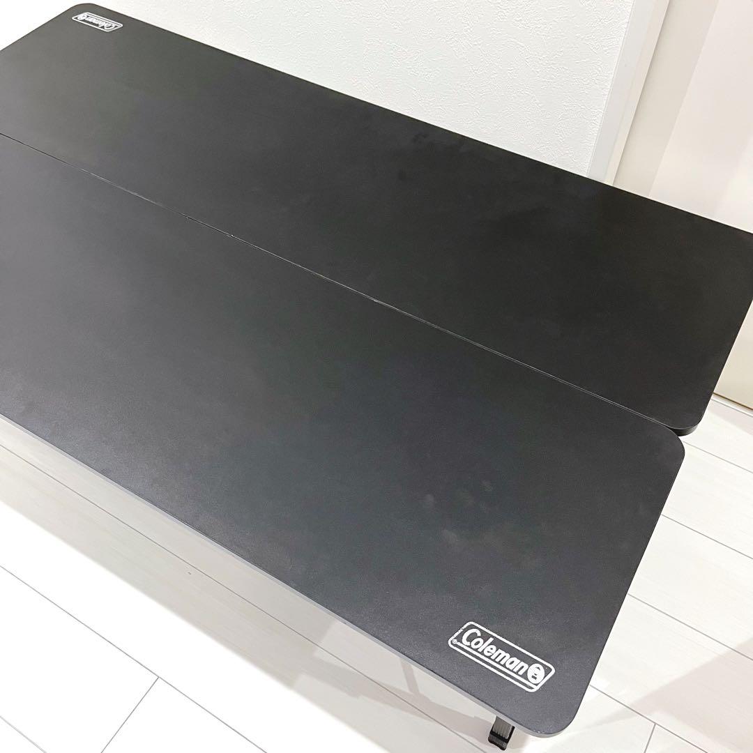 コールマン フォールディングリビングテーブル 黒 オンライン限定 アウトドア L